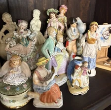 Antique Figurine Collectible Lot Japan Lefton Crownford Grossman Ardleigh Elliot