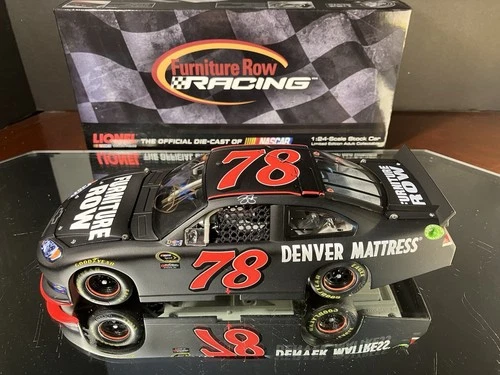 Regan Smith #78 Furniture Row Denver Mattress Autographed 2011 Chevrolet Impala