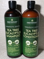 First Botany Tea Tree Eucalyptus Shampoo  Conditioner - 16 fl oz each - 07/2027