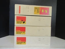 Kodak Carousel Slide Trays  3/140 and 1/80, w/ Boxes