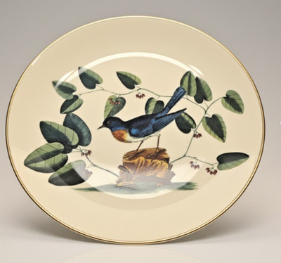 Gorham Catesby Bluebird Plate Limited Edition Fine China Bird Decor 10.5''