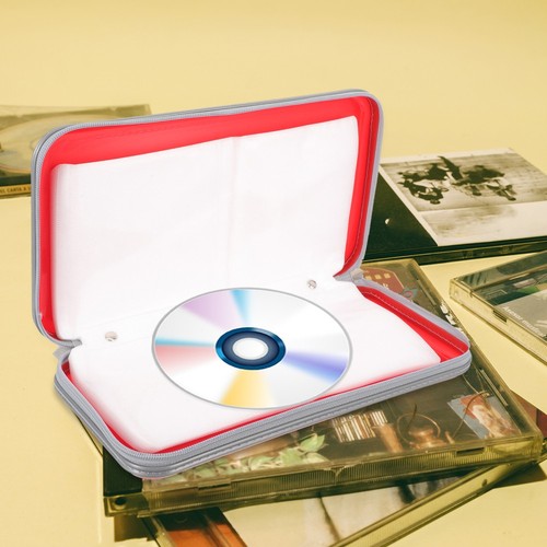 CD Travel Storage Boxes with Lids Dvd Holder Storagebox - Afbeelding 6 van 12