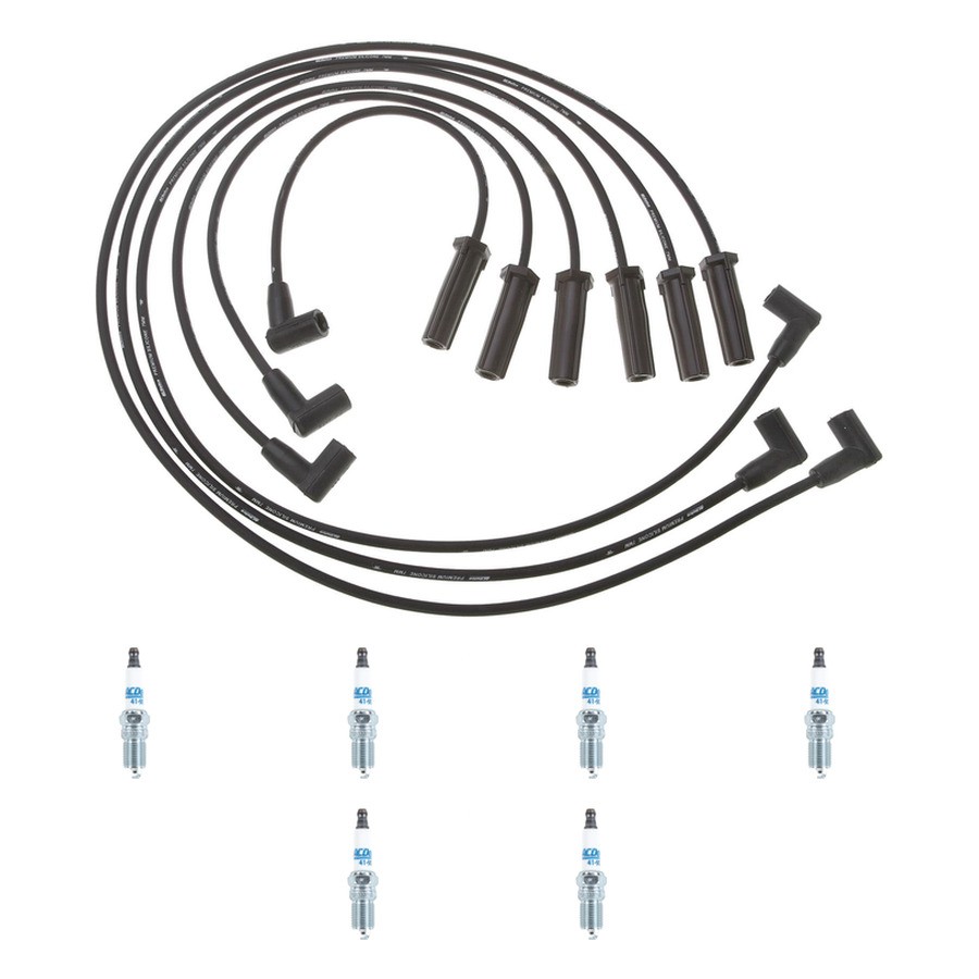 ACDelco Platinum Spark Plug 6 Plugs 41-902