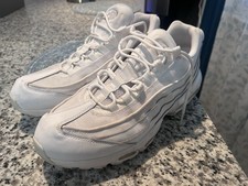 Nike Air Max 95 Scarpe Uomo Taglia 13 Bianco Triple Bianco Sneakers CT1268-100