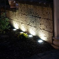 Stecklampe Bodenleuchte Solarleuchte AußEnlampe Led Erdspieß Edelstahl Garten 4X
