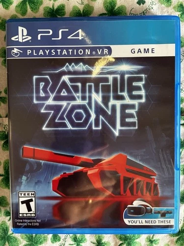 Battlezone Sony PlayStation 4 2016 PS4 VR Game PSVR