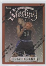 1996-97 Topps Finest Common Bronze Refractor Brian Grant #236 9qr