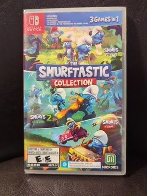 The Smurftastic Collection (3-in-1) for Nintendo Switch Brand New Factory Sealed