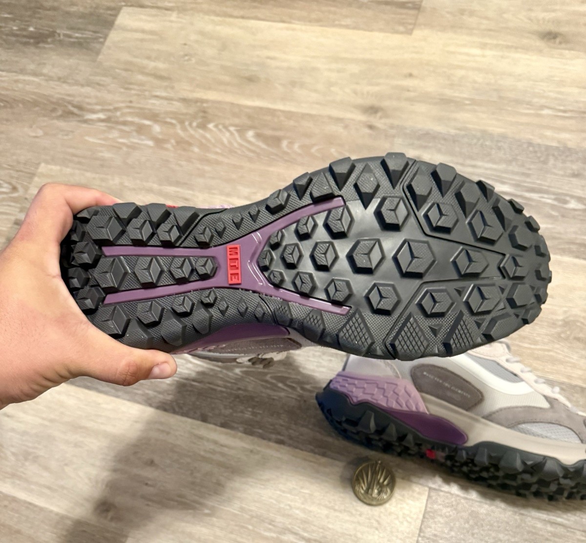 Men’s 10/Womens 11.5- Vans MTE Gore-Tex Crestline ‘Light Grey Purple’ nby Boots VANS MTE Crestline ADV GTX Gore-Tex Waterproof Boots Grey  main image 4