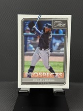 2022 Panini Three & Two Michael Harris /99 Braves Prospect #P-26