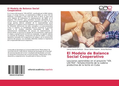 El Modelo de Balance Social Cooperativo Lienny García Pedraza (u. a.) Buch 2019