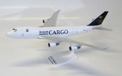 Saudi Cargo - Boeing B747-400F - Flugzeug Tischmodell im Maßstab 1:250 - PPC