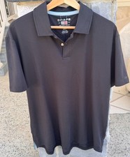 chaps short sleeve black polo LG New