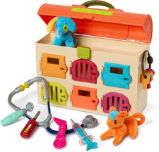   Critter Clinic Vet Set   Pretend Play Animal Hospital Toy for Toddlers  Kids