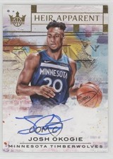 2018-19 Panini Court Kings Heir Apparent 193/199 Josh Okogie #HA-JOK Auto 10qe