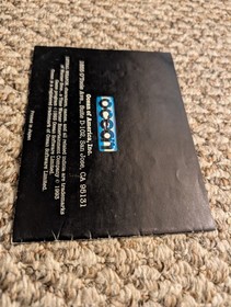 Lethal Weapon Nintendo NES Ocean Official Instruction Manual Only Booklet