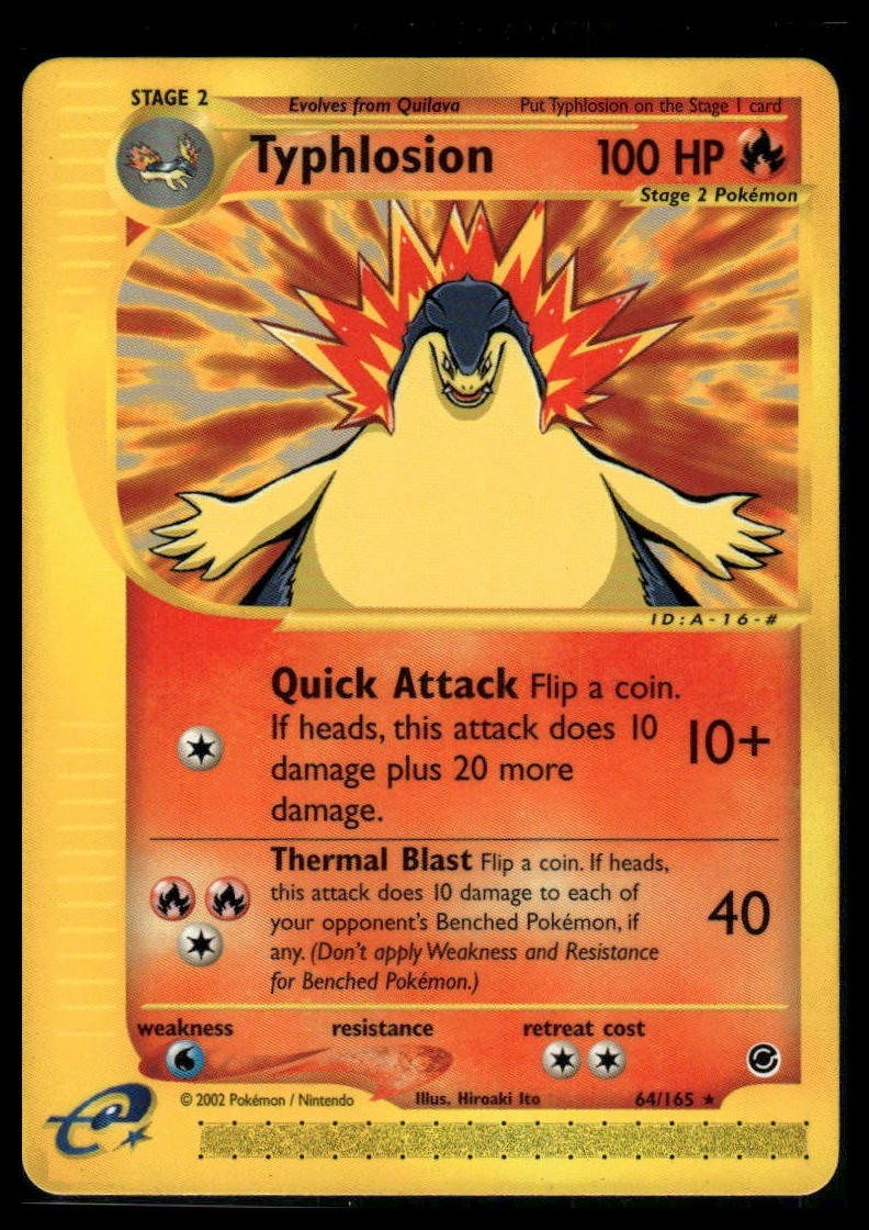 Typhlosion (64) Expedition 064/165 NM