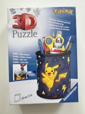 Ravensburger 3D Puzzle 11257 - Utensilo Pokémon Pikachu - Stiftehalter