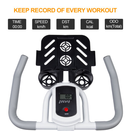 Heimtrainer bis 200KG Fitness Bike Fahrrad Schwungrad leisem Magnetwiderstand - Bild 8 von 12