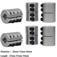 CNC Shaft Coupling Rigid Clamp Jaw Coupler ID 4-22mm Motor shaft Joint Connector