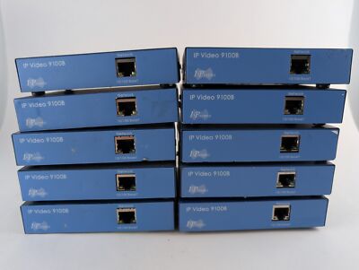 lot of 10 Aviosys 9100B 4 CH. Analog To IP Video Converter Free Ship