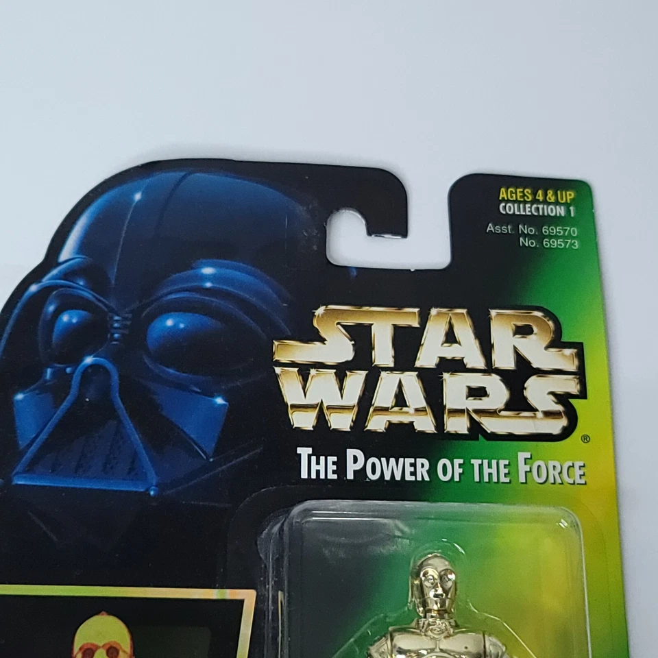 1995 Kenner Star Wars The Power Of The Force C3PO Action Figure New in Box - Image 4 of 4