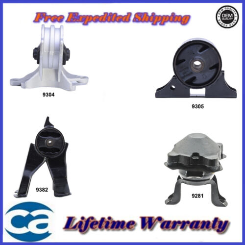 Engine Mounts & Transmission Mount for Mitsubishi Eclipse 12-06 L4-2.4L 2378cc - Foto 6 di 6