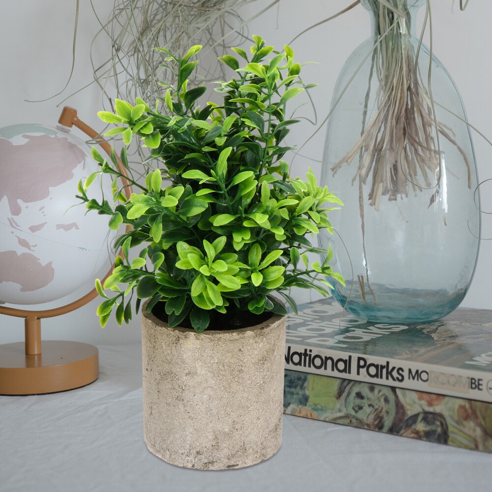 Small Plant Pots Indoor Simulated Potted Artificial Decoration eBay