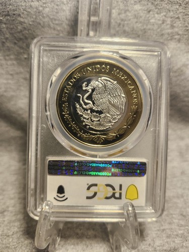 2014 MEXICO SILVER 100 PESOS S100P 1914 SIX STARS DURANGO PCGS PL 70 PERFECTION - Picture 3 of 4