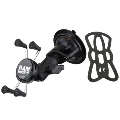 RAM X-Grip Short Suction Cup Mount For Standard Smartphones RAM-B-166-A-UN7U