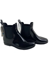 Botas whater proof de mujer Color Negro A New Day y  Elástico A Los Lados