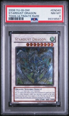 2008 スターダストドラゴン TDGS-ULTIMATE-RARE Yu-Gi-Oh! 2008 Stardust Dragon TDGS-EN040 Unlimited Ultimate Rare