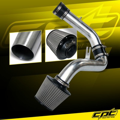 For 99-03 Mitsubishi Galant 3.0L V6 Polish Cold Air Intake + Black Filter Cover