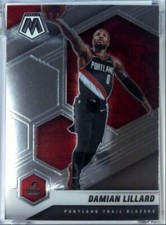 2020 Panini Mosaic #93 Damian Lillard - Portland Trail Blazers