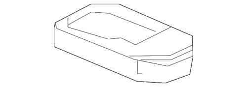 Llave de entrada para Honda (N/P 72147-T2G-A81)