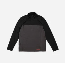 NEW Spyder Men’s Base Layer 1/2 Zip XL Gray MSRP $49