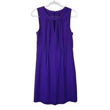 NEW J Crew Purple Sheath Dress Womens Size 8 Career Cocktail