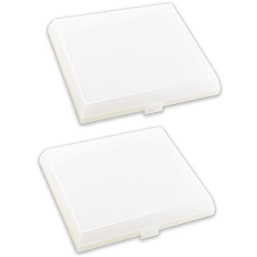 Bathroom Vent Fan Light Lens Cover Nutone Broan Kenmore Exact Replacement  2pack - Body Logic