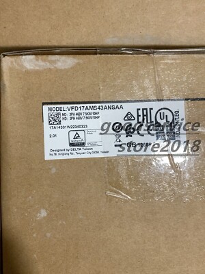 New In Box Delta VFD17AMS43ANSAA Servo Drive 1pcs