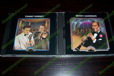 Time Life Big Bands CD Lot Benny Goodman & Tommy Dorsey (Frank Sinatra on 5trax)