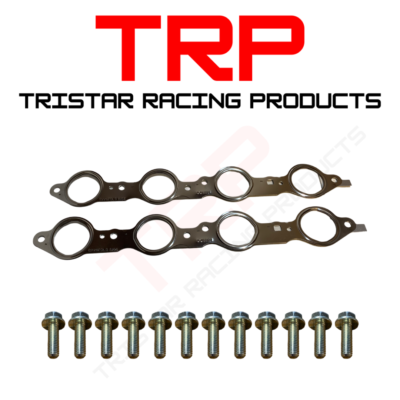 TRP LS Header Exhaust Gasket & Bolts Set LS1 LS2 LS3 LQ4 LQ9 LM7 L99 4.8 5.3 6.0 - Foto 3