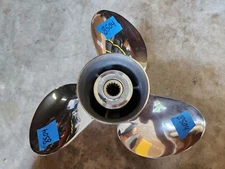 14" X 19P SOLAS NEW SATURN SS PROP, 2531-140-19, OMC EVINRUDE JOHNSON, P8504