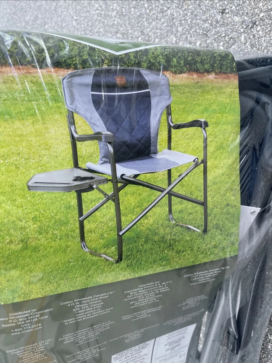 Timber Ridge Director s Chair with Side Table 2 Pack eBay