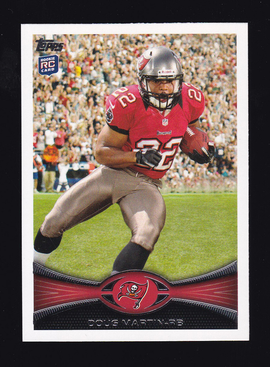 2012 Topps Doug Martin Variant Rookie #204 Tampa Bay Buccaneers