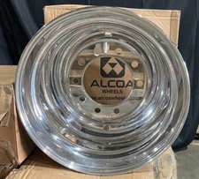 NEW Set of 4 Alcoa Hub Pilot Wheels ULT362 Mirror Polished Inside 22.5" x 8.25"