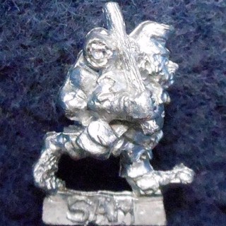 1985 Hobbit ME34 Samwise Lord of the Rings Citadel Shire Halfling LOTR Warhammer