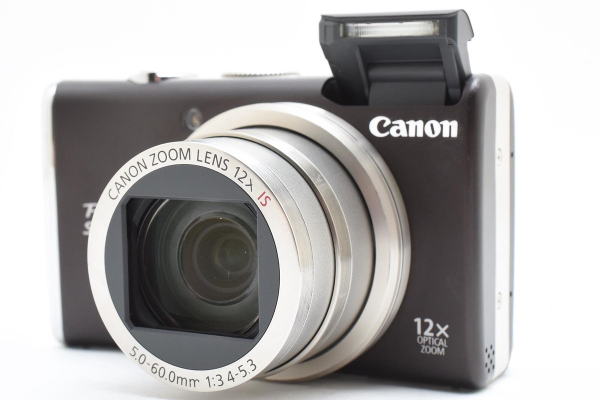 Top Mint] Canon PowerShot SX200 IS Black Digital Camera Eng