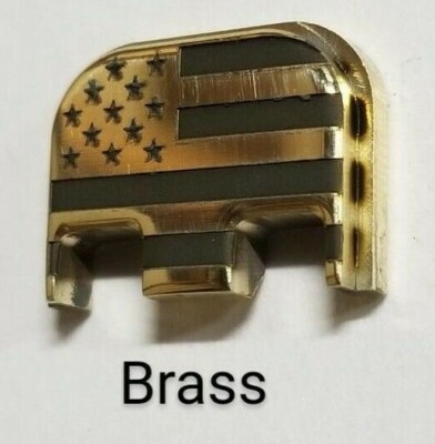 Rear Slide / Back Plate Covers, Magazine Base & Combo, AMERICAN FLAG 