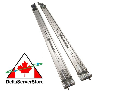 For Dell PowerEdge R320 R420 R430 R620 R630 1U Sliding Ready Rails II A7 81WCD - Picture 2 of 2