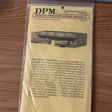 Design Preservation Models N Scale Kit 510: Trackside Transfer, sealed bag